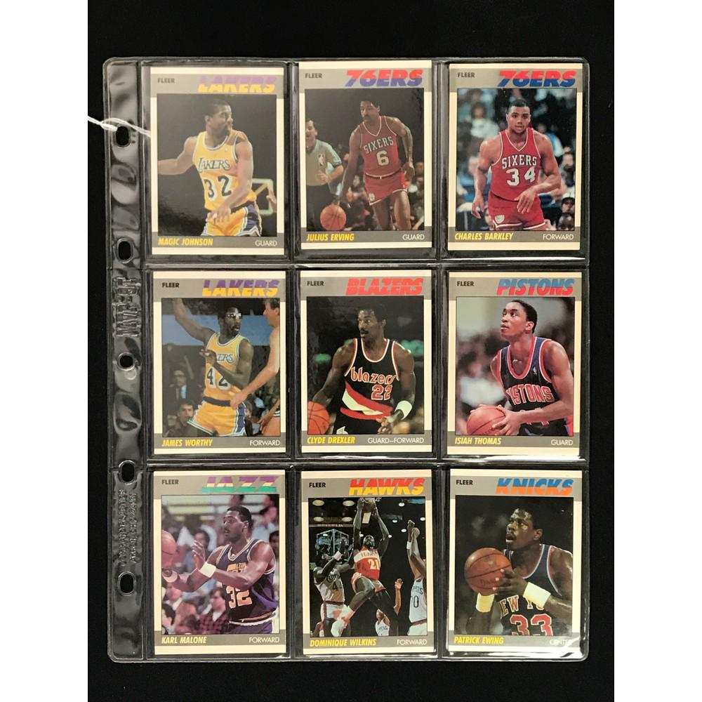 9 1987 Fleer Basketball Stars Mint (1 of 2)