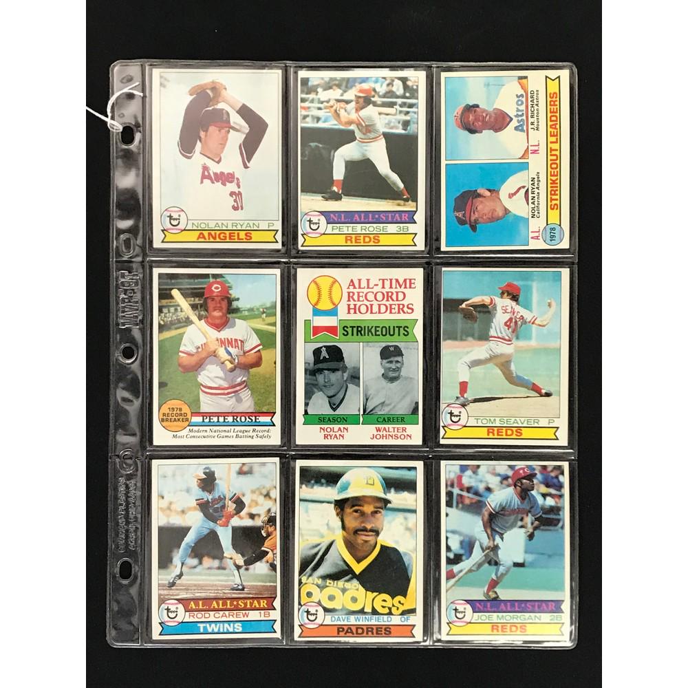 9 1979 Topps Baseball Stars/hof (1 of 2)