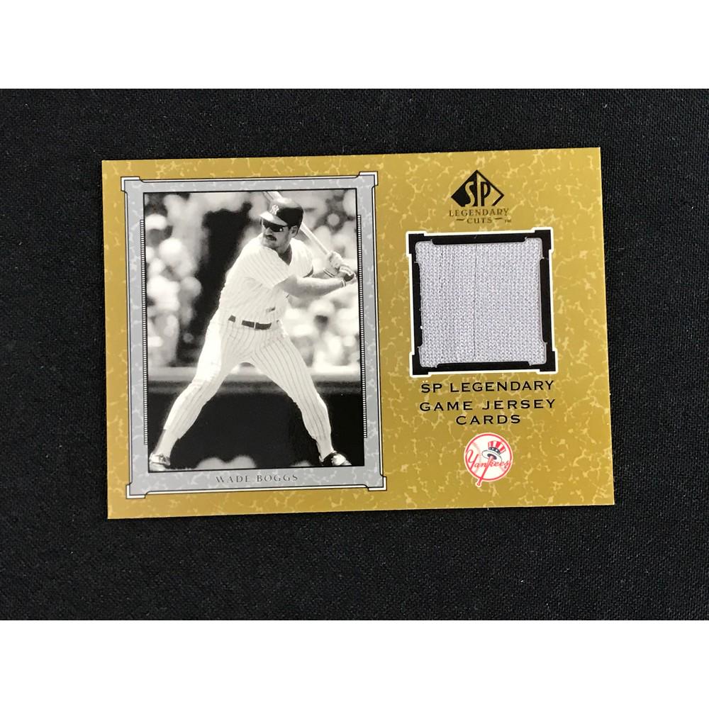 Wade Boggs Game Used Jersey Card: Wade Boggs Game Used Jersey Card