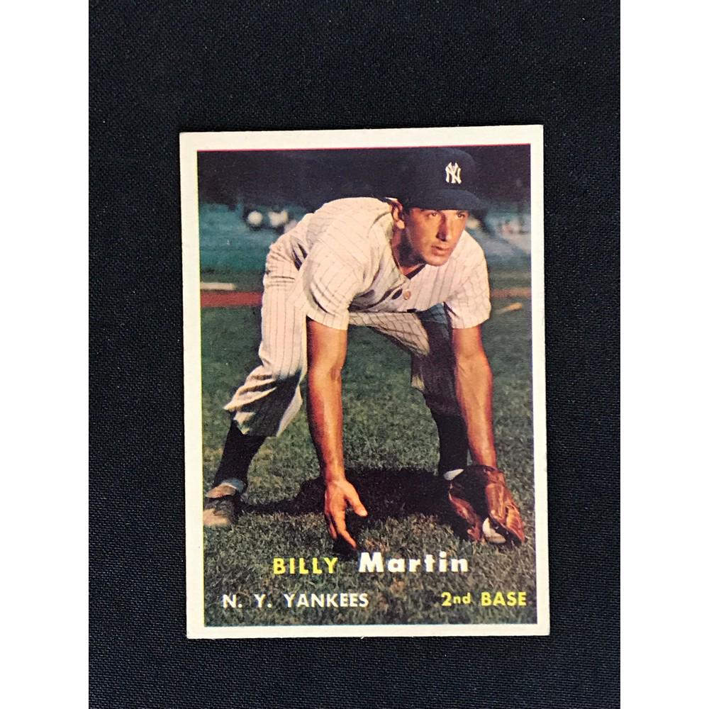 1957 Topps Billy Martin Near Mint: 1957 Topps Billy Martin Near Mint