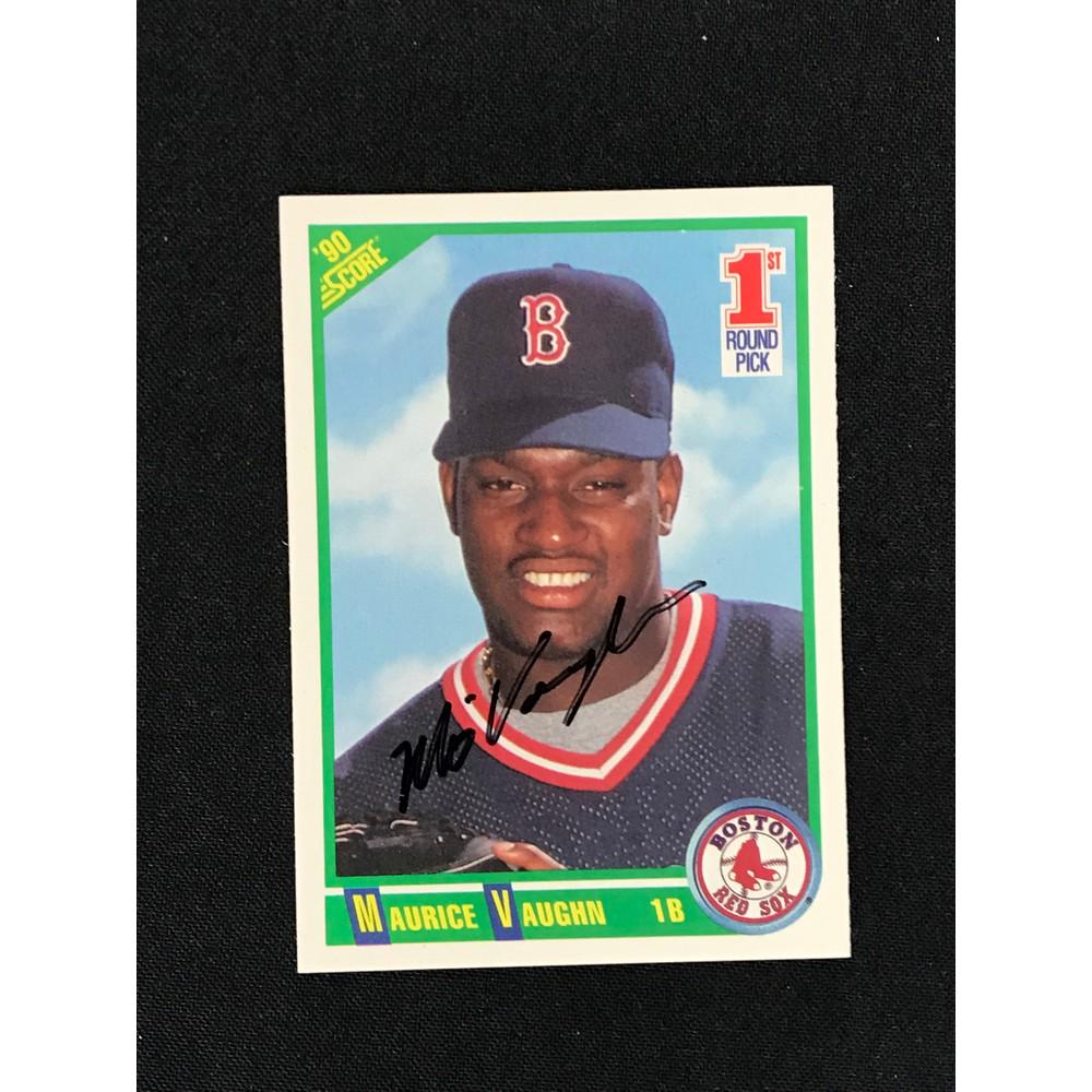Mo Vaughn Signed Rookie Card (1 of 2)