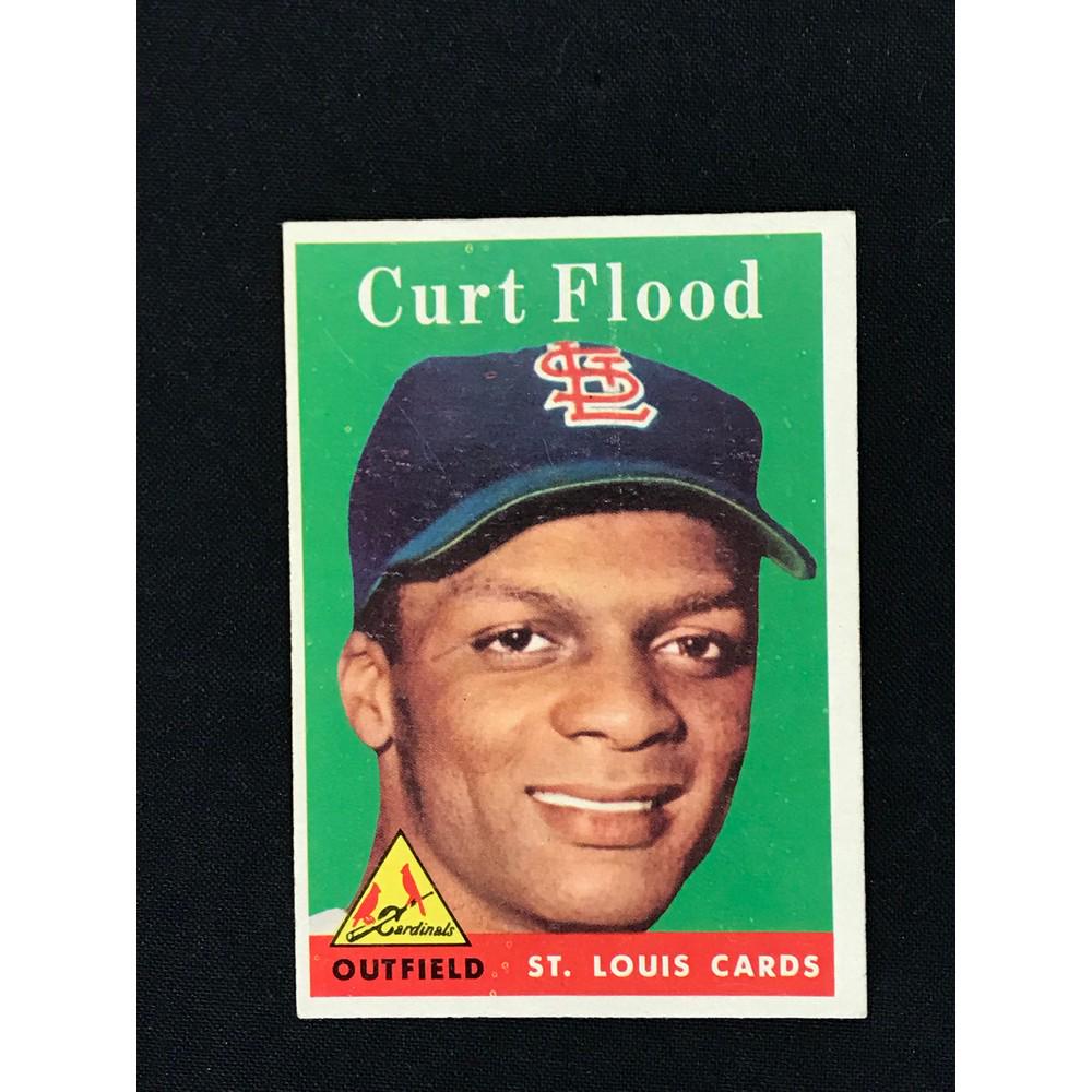 1958 Topps Curt Flood Card Nm-mint (1 of 2)