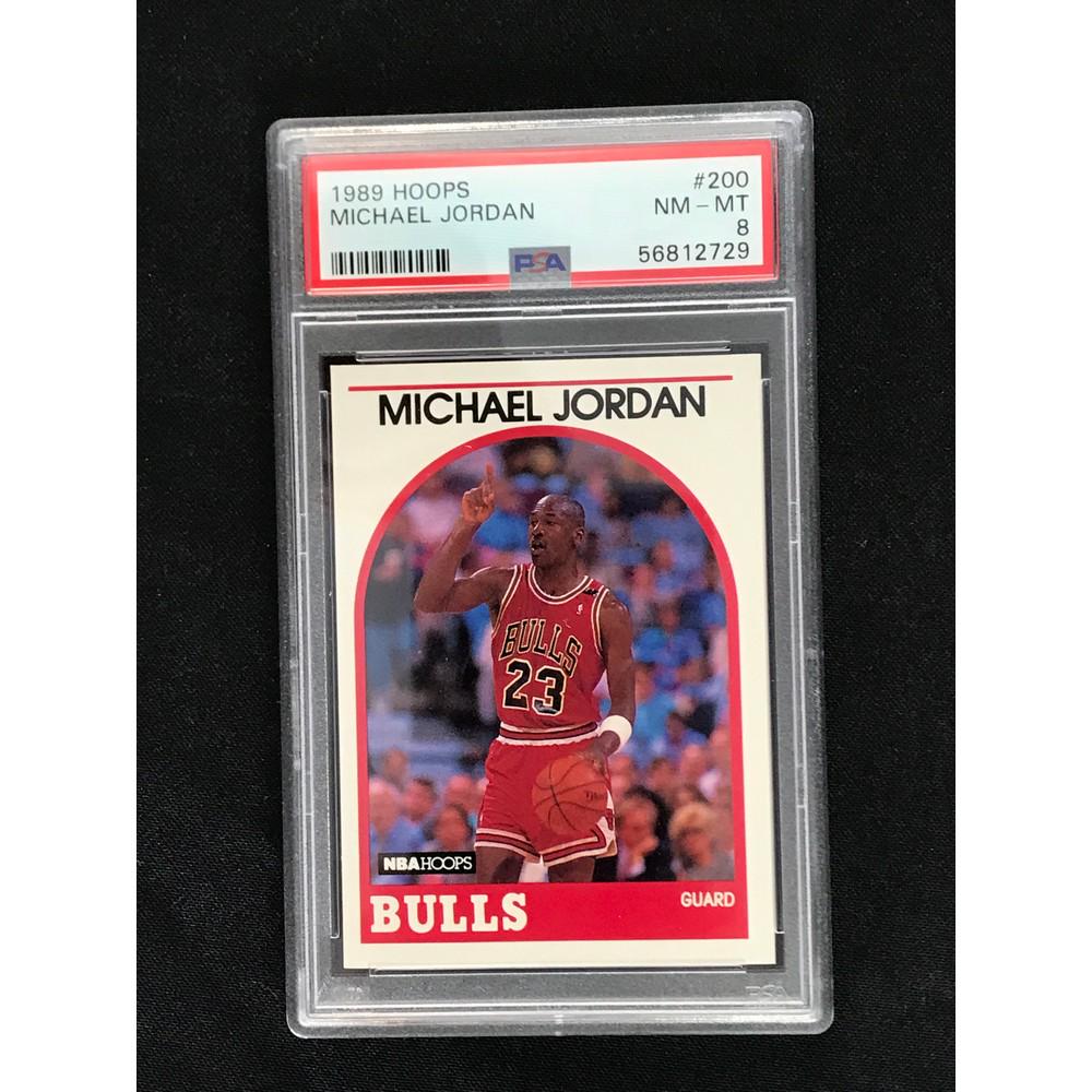 1989 Hoops Michael Jordan Psa 8 (1 of 2)