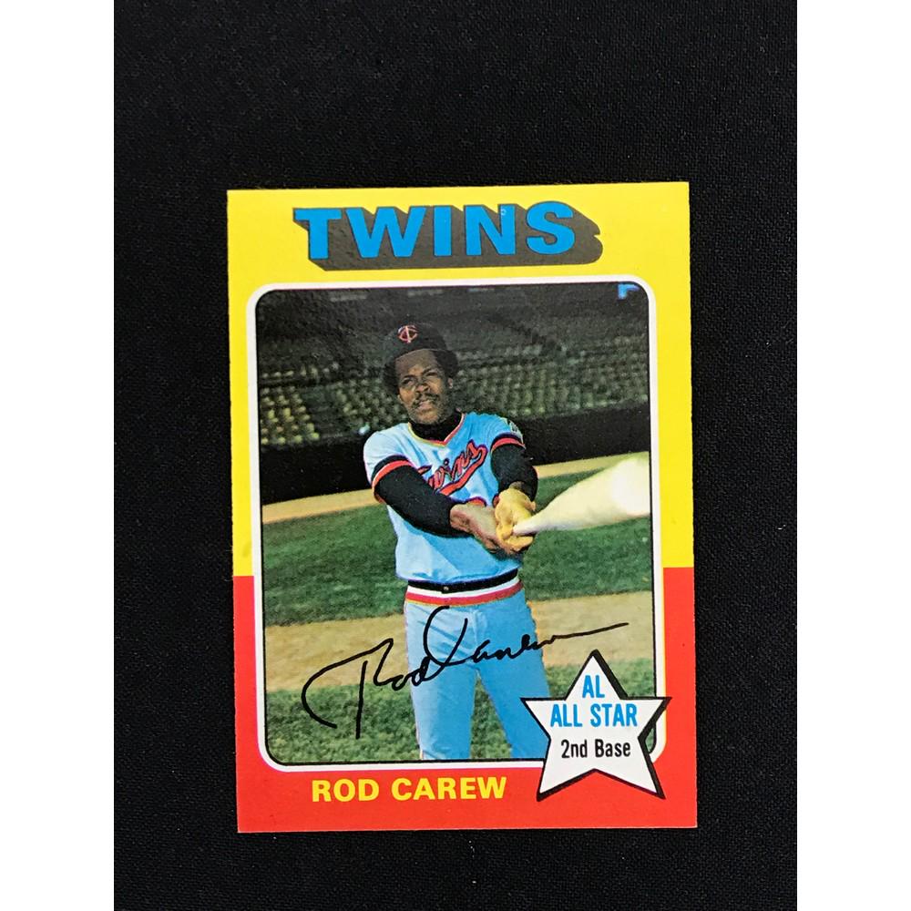 1975 Topps Mini Rod Carew Card: 1975 Topps Mini Rod Carew Card