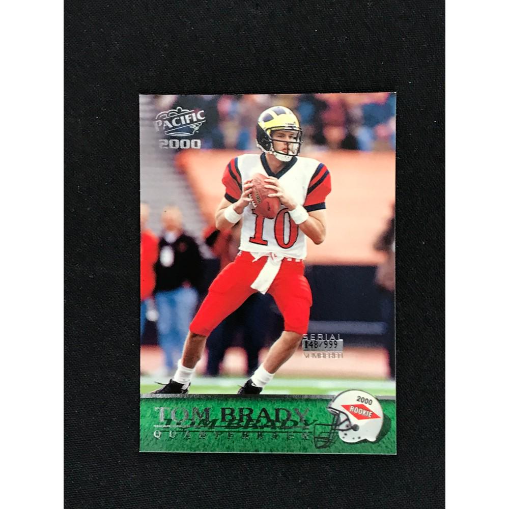 2000 Pacific Tom Brady Rookie (1 of 2)