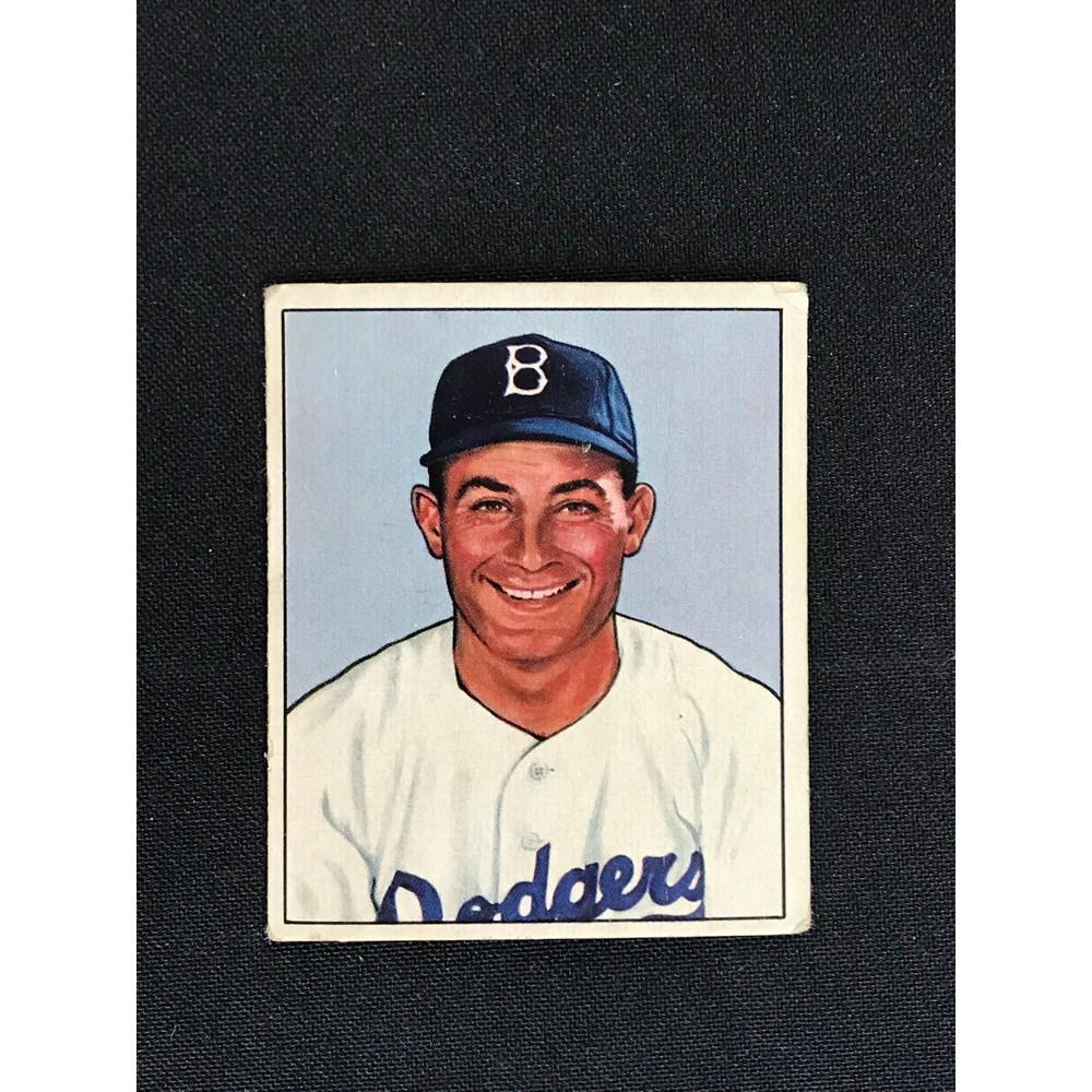 1950 Bowman Carl Furillo Card (1 of 2)