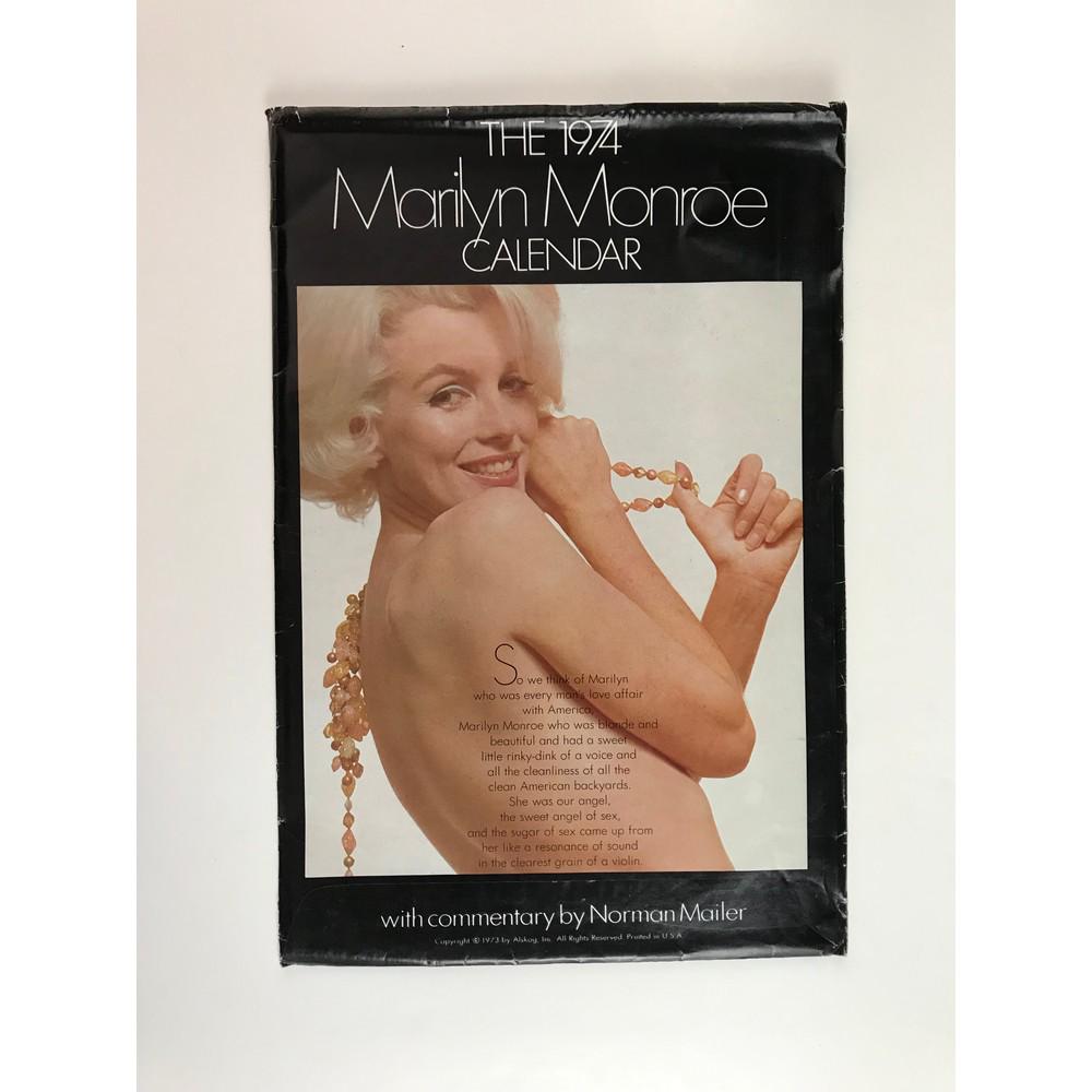 1974 Marilyn Monroe Calendar: 1974 Marilyn Monroe Calendar