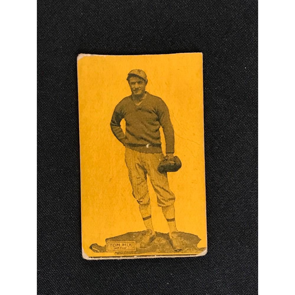 Circa 1920 Tom Mix Baseball Card (1 of 2)