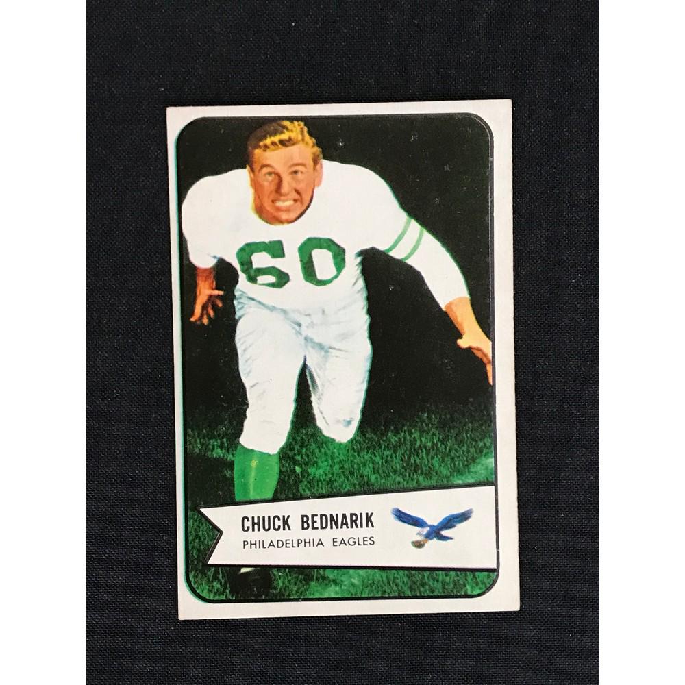 1954 Bowman Chuck Bednarik Card (1 of 2)