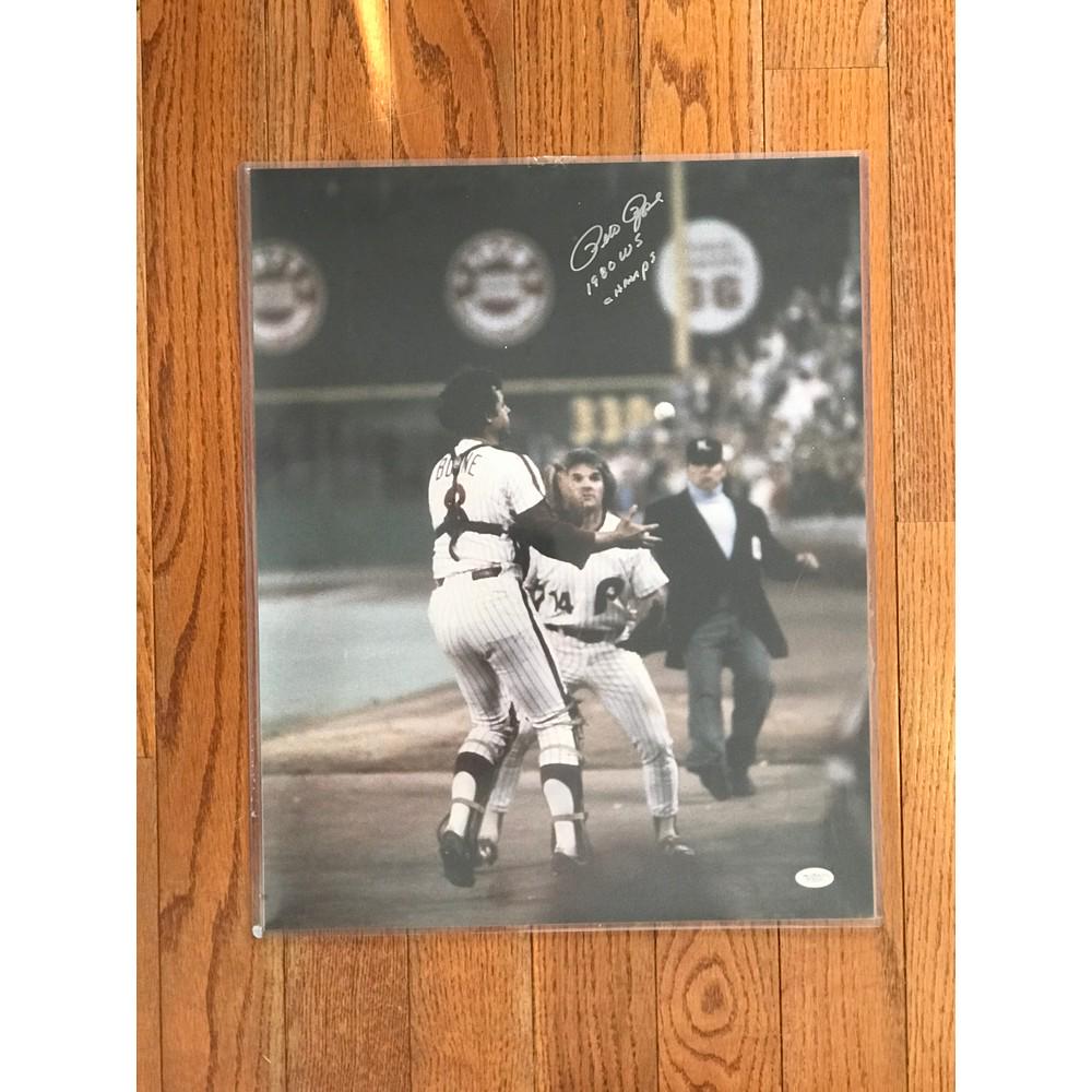 Pete Rose Signed 16x20 Jsa Coa (1 of 2)