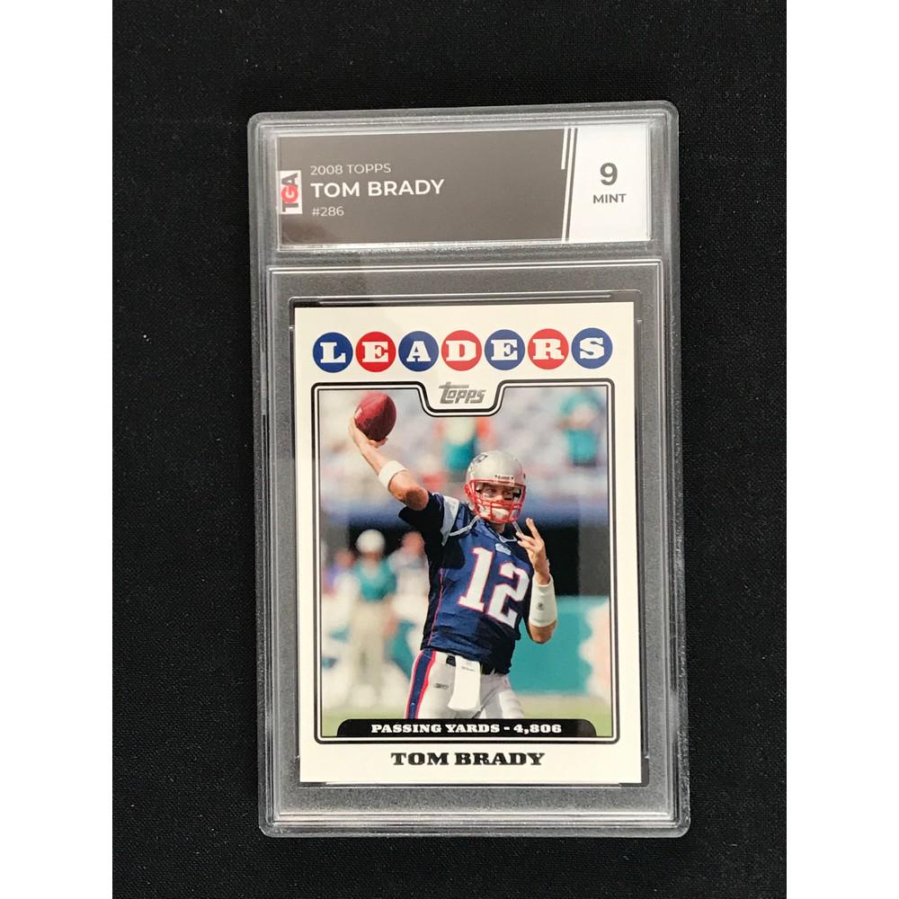 2008 Topps Tom Brady Tga 9 (1 of 2)