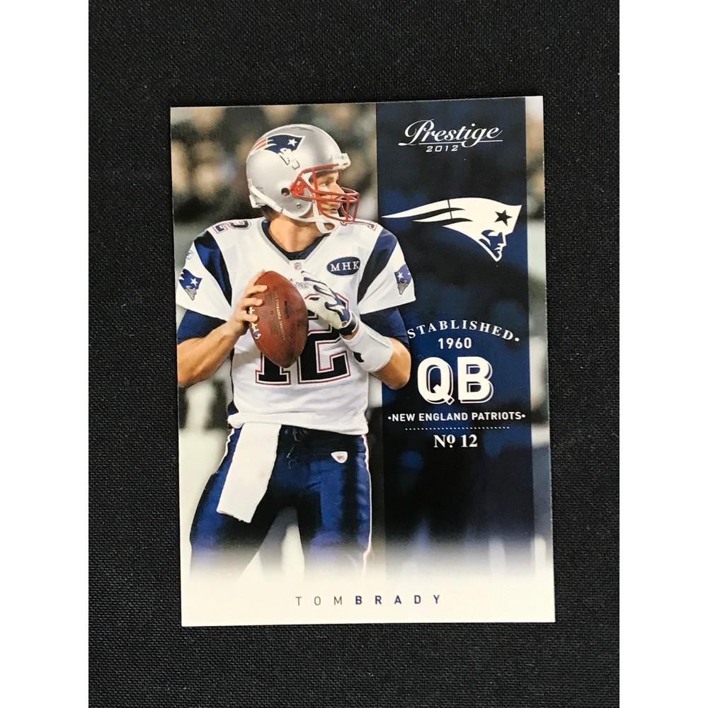 2012 Prestige Tom Brady Card (1 of 2)