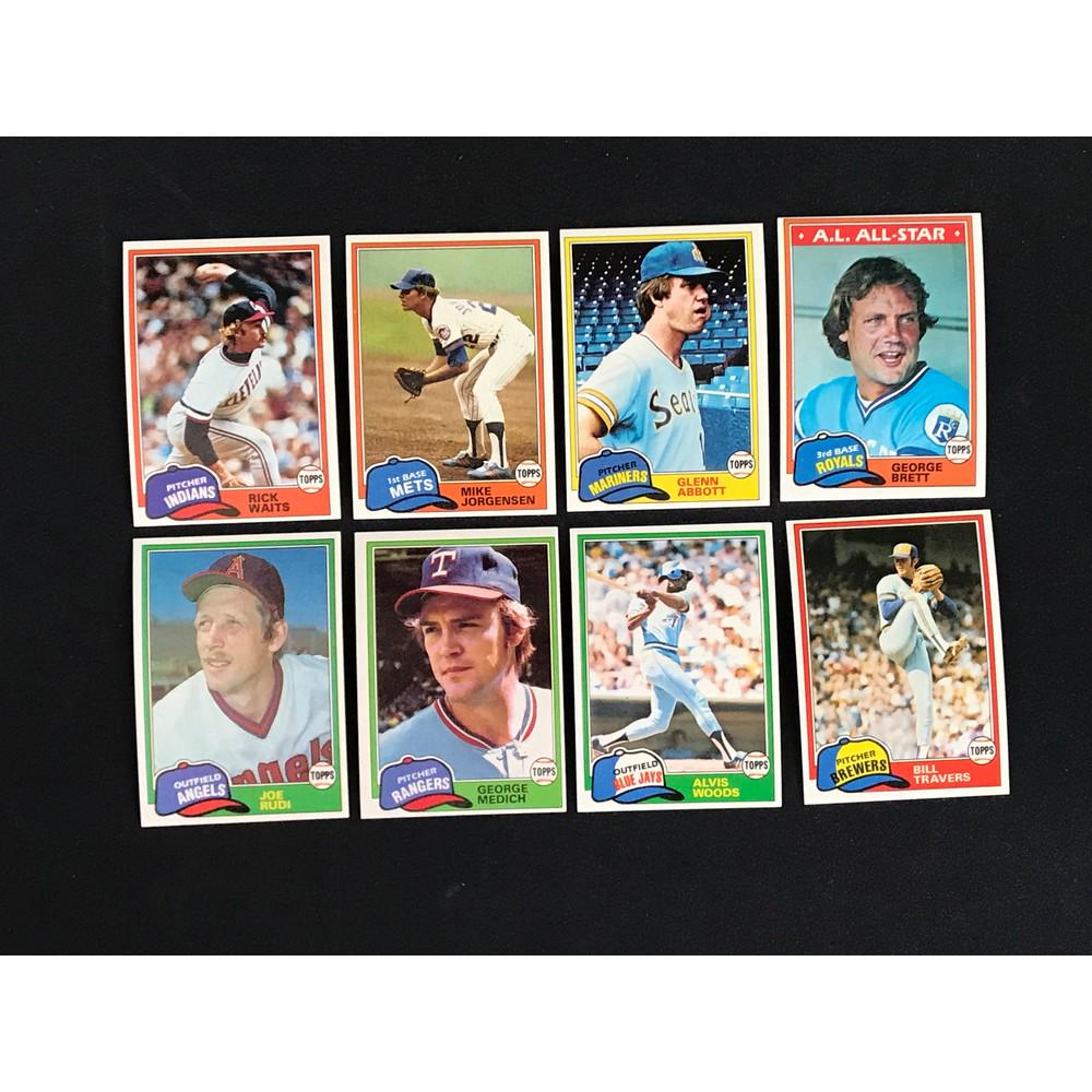 1981 Topps Baseball Complete Set Mint (1 of 2)