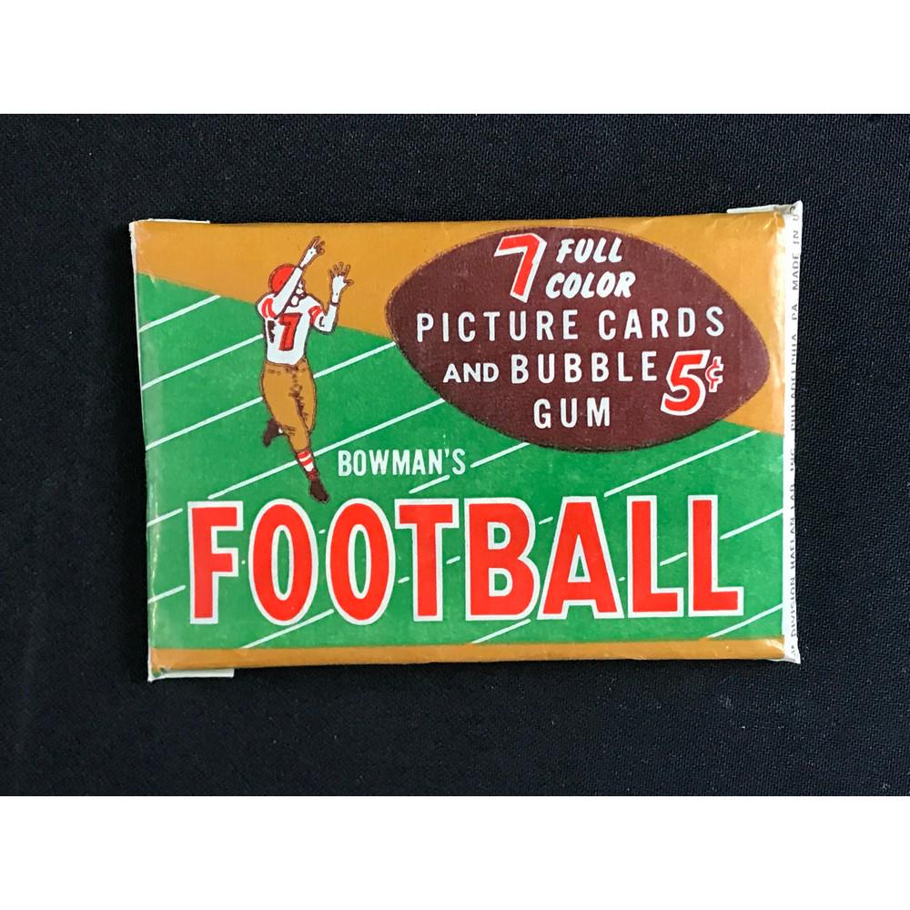 1955 Bowman Football 5 Cent Unopened Pack (1 of 2)