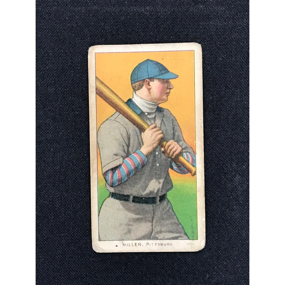 1909-11 T206 Dots Miller Piedmont Back (1 of 2)