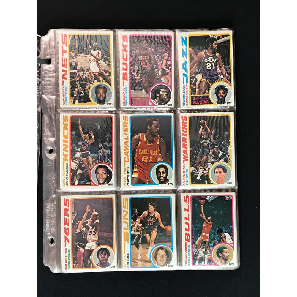 1978-79 Topps Basketball High Grade Complete Set (1 of 6)