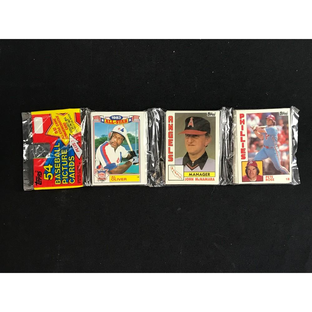1984 Topps Baseball Unopened Rack Pack (1 of 2)