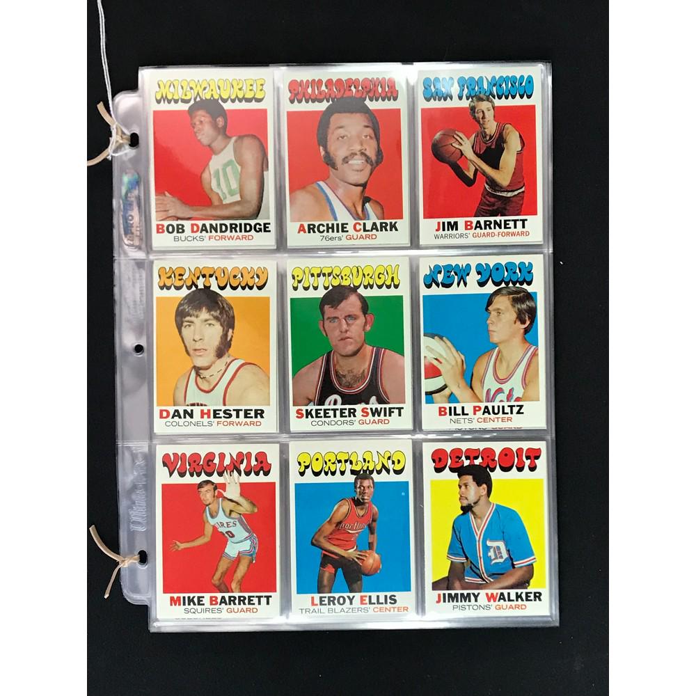 Over 100 1971-72 Topps Basketball High Grade Cards (1 of 6)