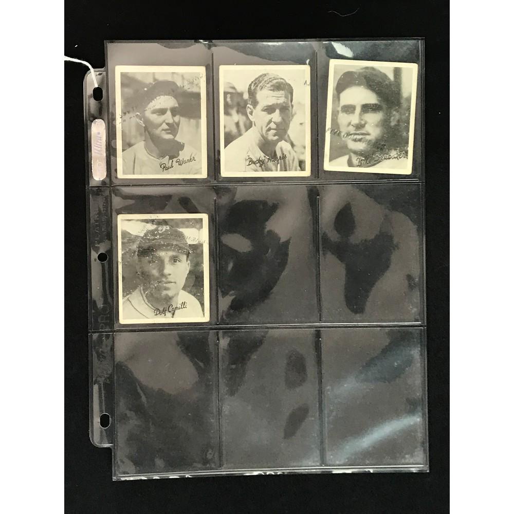 4 1936 Goudey Cards Low Grade Hof (1 of 2)