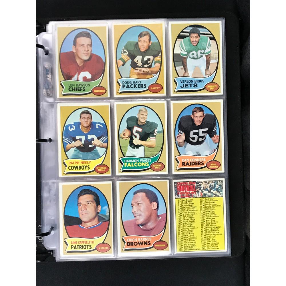 1970 Topps Football Complete Set Nice Condition (1 of 6)