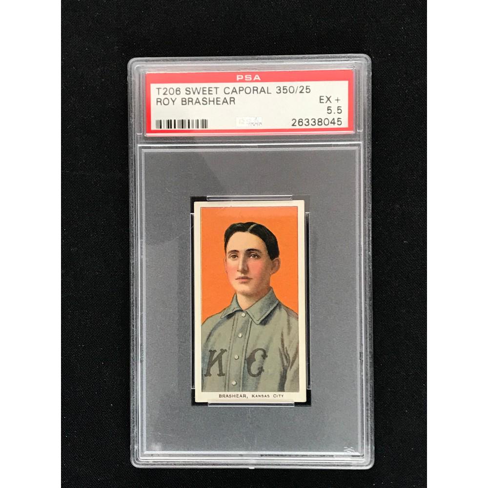T206 Roy Brashear Sweet Caporal Psa 5.5: T206 Roy Brashear Sweet Caporal Psa 5.5