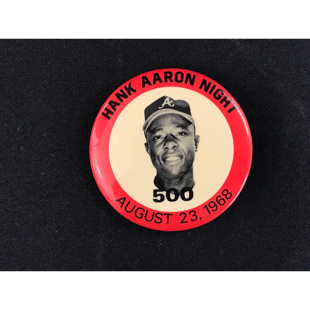 1968 Hank Aaron Night Stadium Pin (1 of 2)