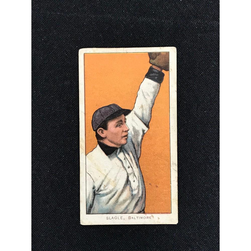 1909-11 T206 Slagle Polar Bear Back: 1909-11 T206 Slagle Polar Bear Back