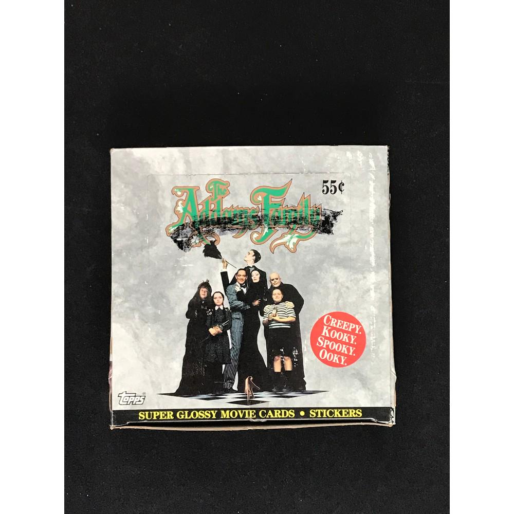 1991 The Adams Family Unopened Wax Box: 1991 The Adams Family Unopened Wax Box