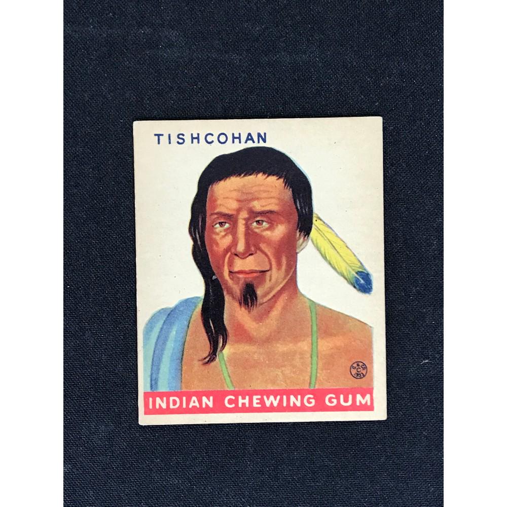 1933 Indian Gum #165 Short Print White Background: 1933 Indian Gum #165 Short Print White Background