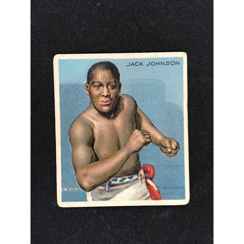1909 T218 Jack Johnson Card: 1909 T218 Jack Johnson Card