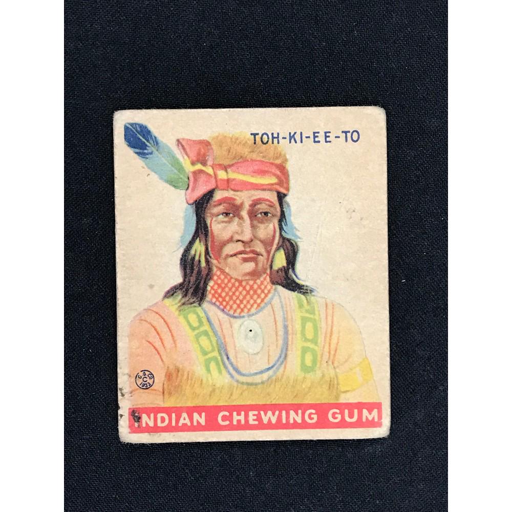 1933 Indian Gum #183 Short Print White Background: 1933 Indian Gum #183 Short Print White Background