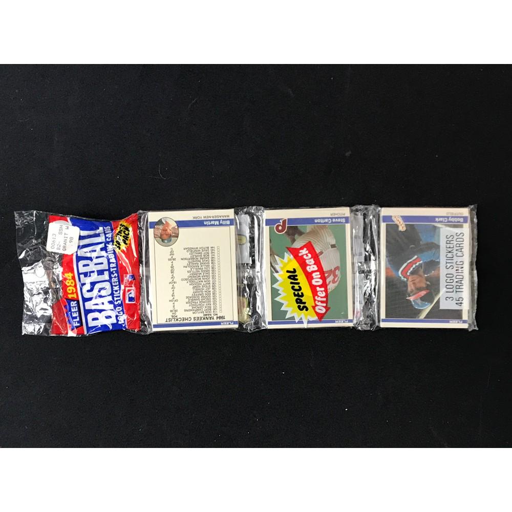 1984 Fleer Baseball Unopened Rack Pack (1 of 2)