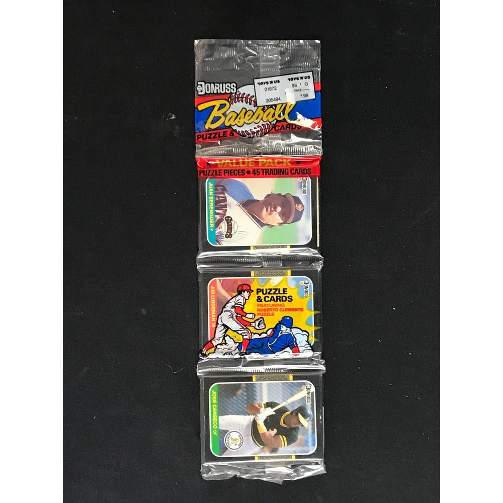 1987 Donruss Unopened Rack Pack (1 of 2)