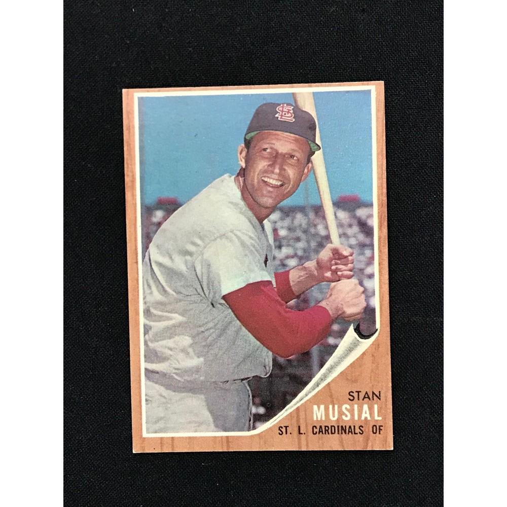 1962 Topps Stan Musial Nice Condition Hof (1 of 2)