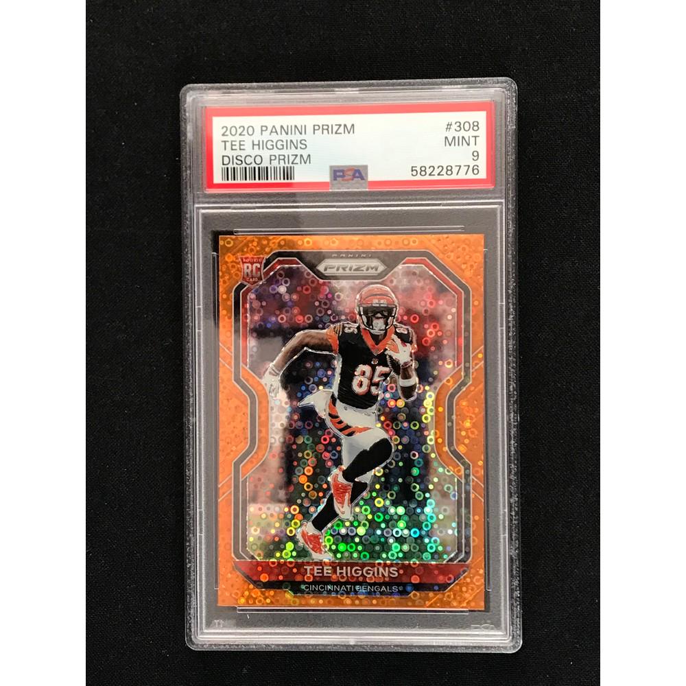 2020 Prizm Disco Tee Higgins Rc Psa 9 (1 of 2)