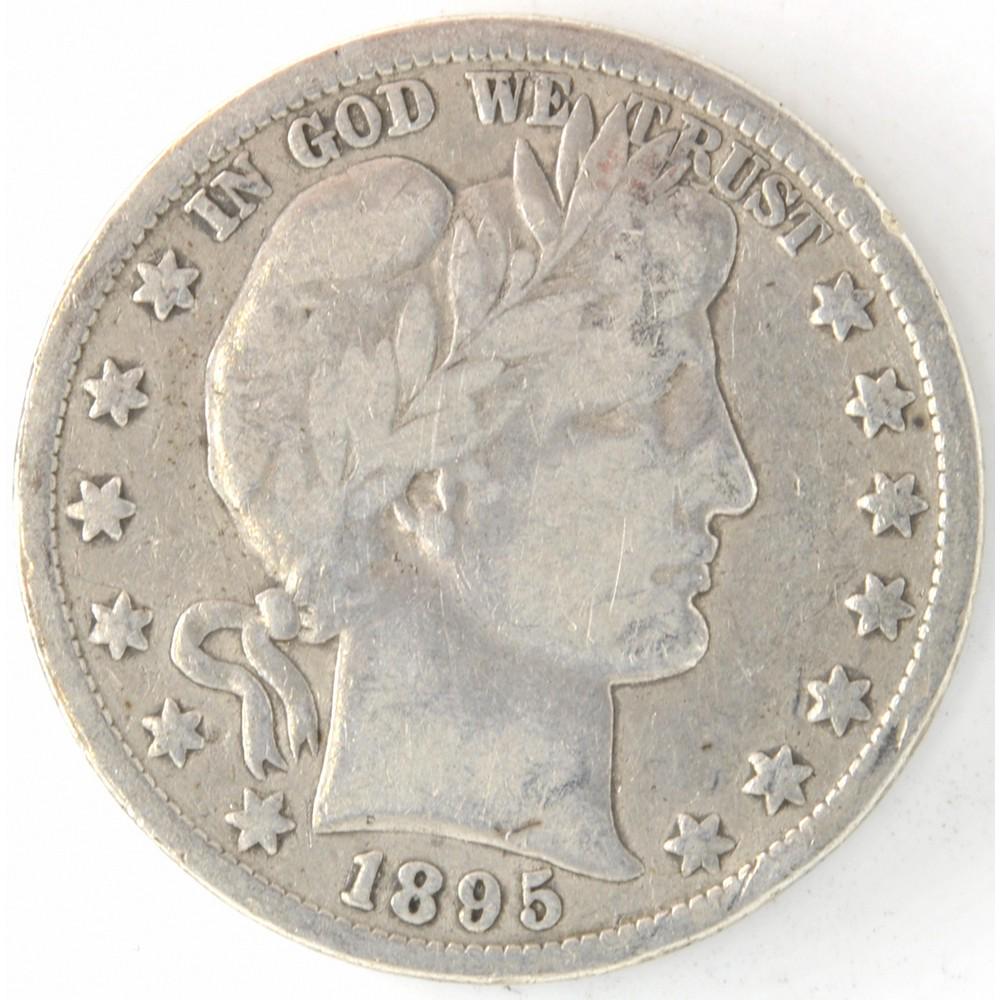 1895 Barber Half Dollar (1 of 2)