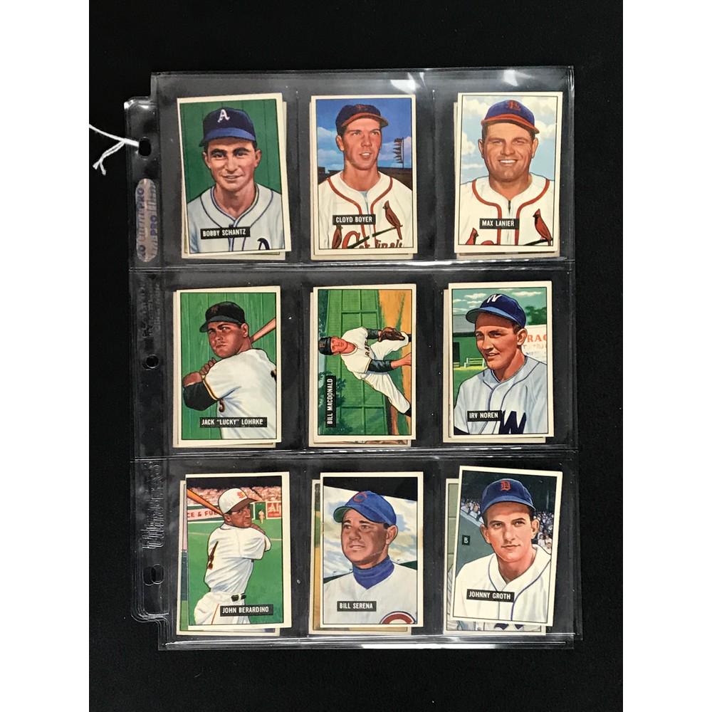 18 1951 Bowman Baseball Cards Very Clean (1 of 4)