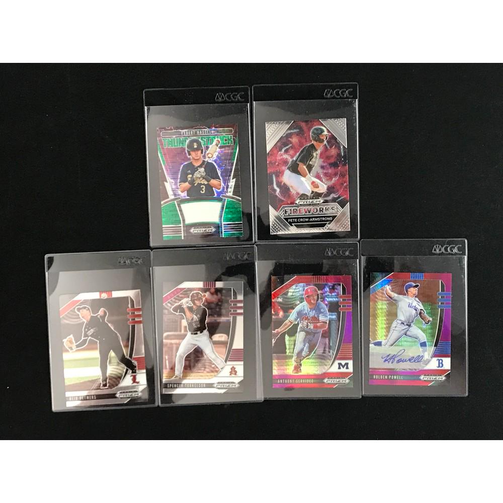 6 2020 Prizm Draft Baseball Rookies/auto (1 of 2)