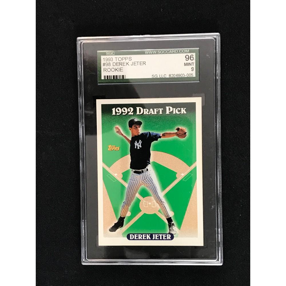 1993 Topps Derek Jeter Rookie Sgc 9 (1 of 2)