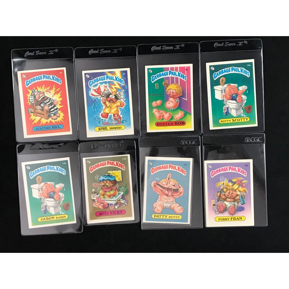 8 1985 Garbage Pail Kids Series 1 Cards (1 of 2)