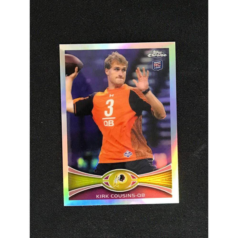 2012 Topps Chrome Kirk Cousins Rookie (1 of 2)