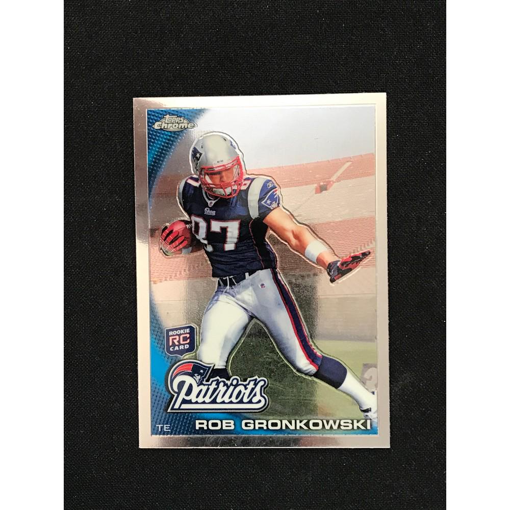 2010 Topps Chrome Rob Gronkowski Rookie (1 of 2)