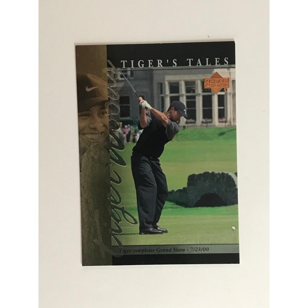 2001 Ud Tiger Woods Rookie Tiger Tales: 2001 Ud Tiger Woods Rookie Tiger Tales