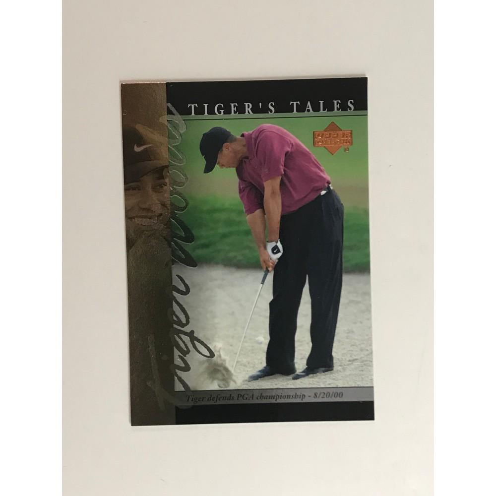 2001 Ud Tiger Woods Rookie Tiger Tales: 2001 Ud Tiger Woods Rookie Tiger Tales