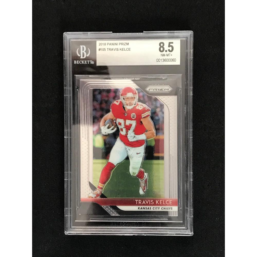 2018 Prizm Travis Kelce Bgs 8.5 (1 of 2)