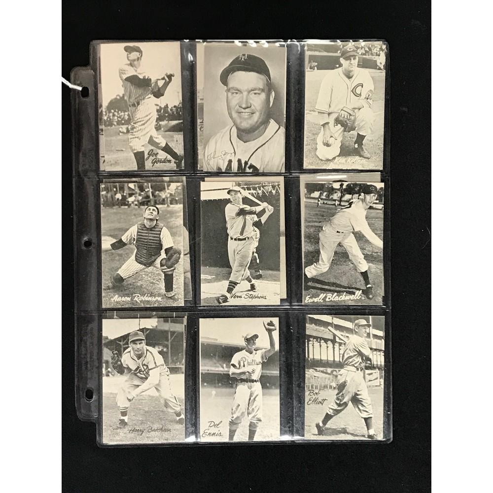 16 Different 1947 Bond Bread Baseball Cards (1 of 4)