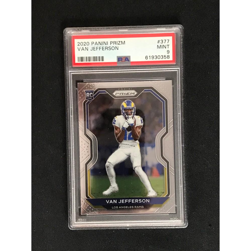 2020 Prizm Van Jefferson Rookie Psa 9 (1 of 2)