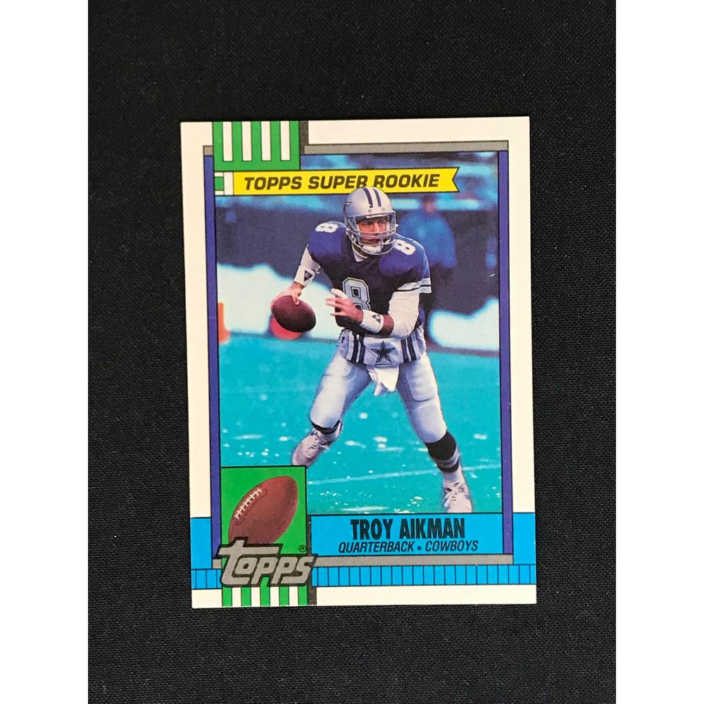 1990 Topps Troy Aikman Rookie (1 of 2)