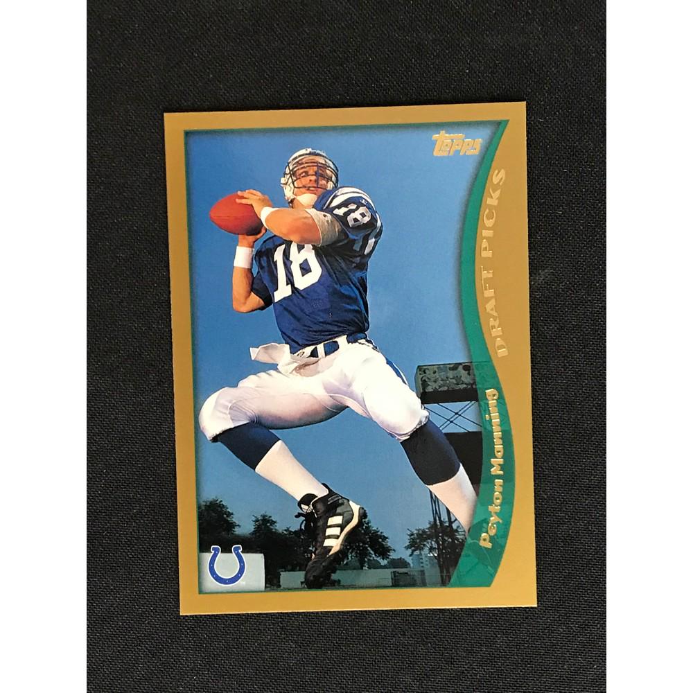 1998 Topps Peyton Manning Rookie (1 of 2)