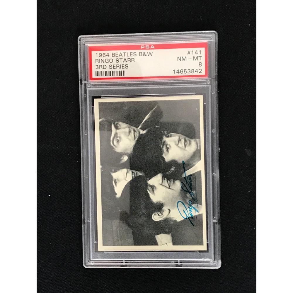 1964 Beatles Ringo Star Cards Psa 8 (1 of 2)